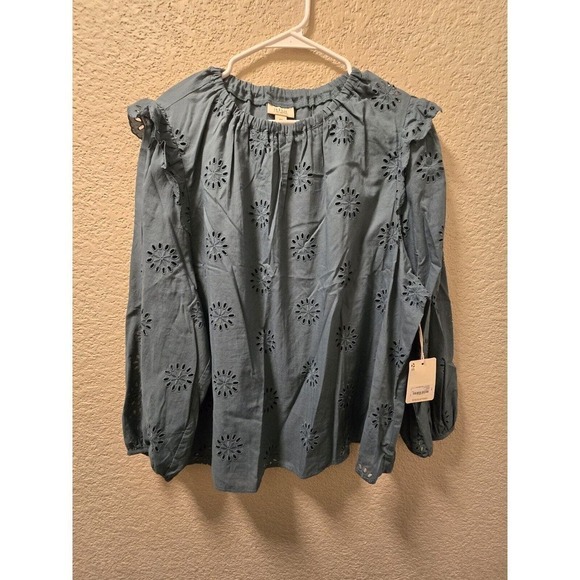 NWT Ana A New Approach Top Blouse Soft Tunic - Amazon Teal - XXL - Picture 1 of 7